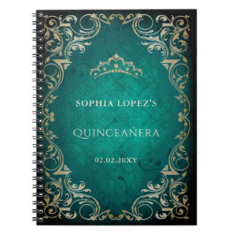 Cuaderno Princesa Rustic Green Gold