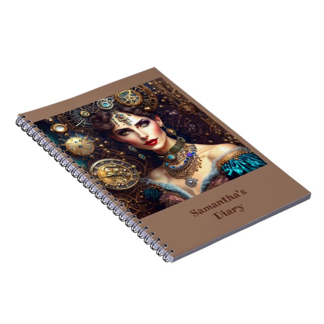 Cuaderno Princesa Steampunk (Lado Derecho)