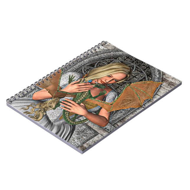 Cuaderno Princesa y Dragón (Lado Izquierdo)