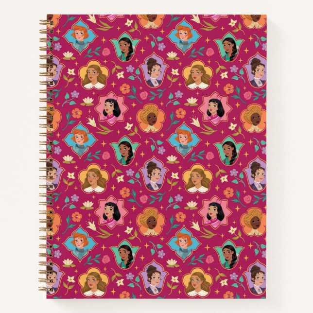 Cuaderno Princesas de Heaven™ Floral Notebook (Anverso)