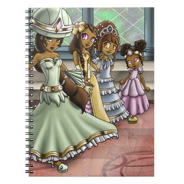 Cuaderno Princesas negras (Frente)