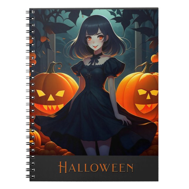 CUADERNO PRINCESO DE VAMPIRO OSCURO (Frente)