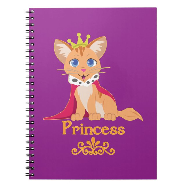Cuaderno Princess Kitten (Frente)