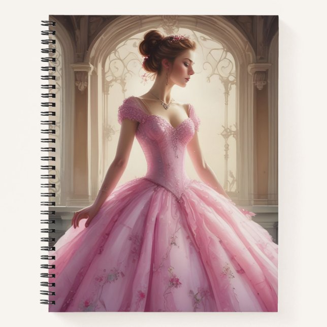 Cuaderno Princesse en Rose (Anverso)