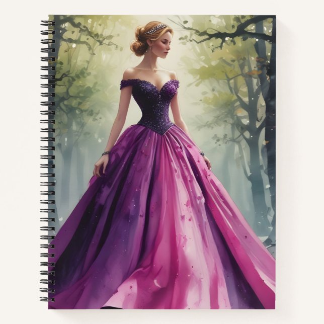 Cuaderno Princesse en Violet (Anverso)