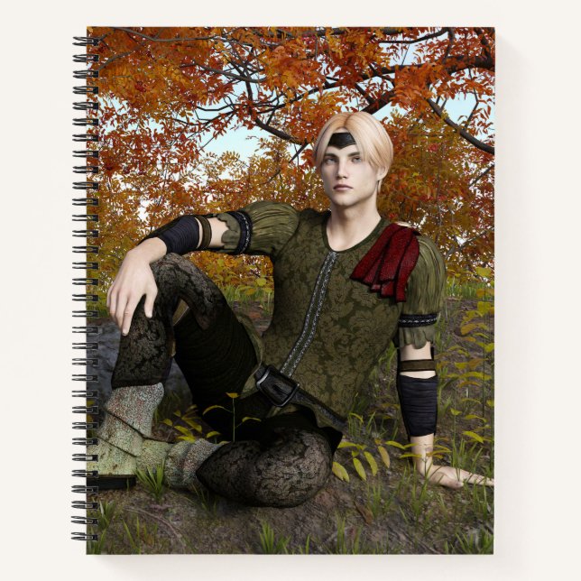 Cuaderno Príncipe de Cuento de Hadas (Anverso)