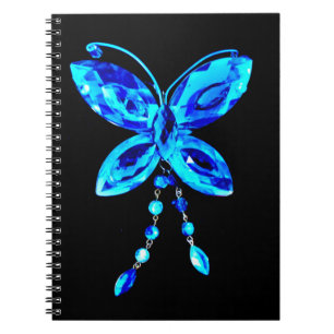 Cuaderno Prisma de mariposa azul