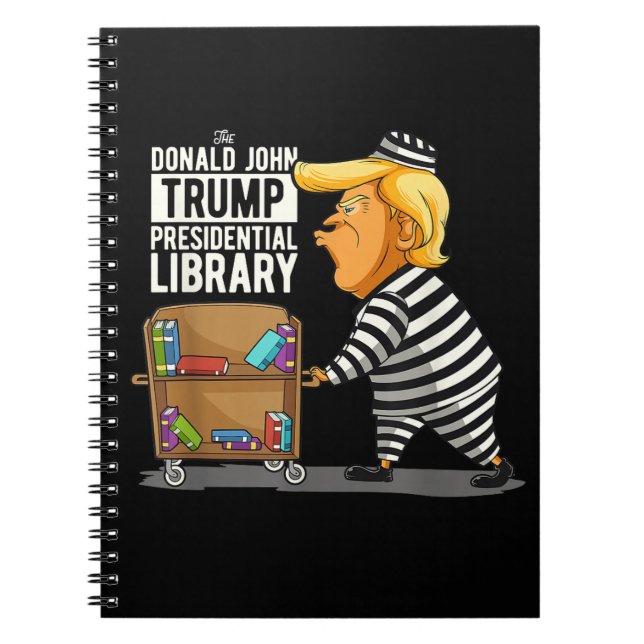 Cuaderno Prison Trump Presidential Library (Frente)