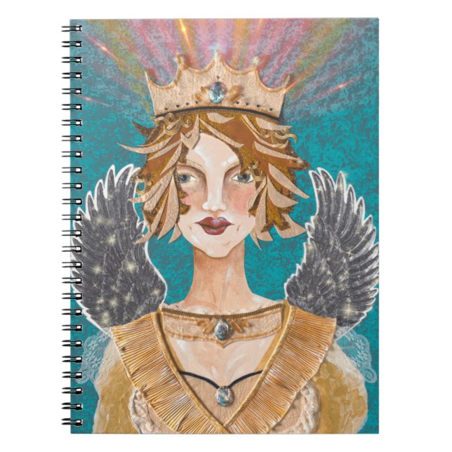 Cuaderno Pristina Paloma Angel Faith Gratitude Journal (Frente)