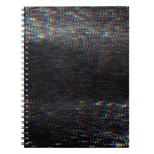 Cuaderno Probar la textura de destellos de pantalla. (Frente)