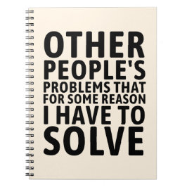 Cuaderno Problemas de otras personas
