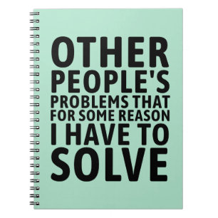Cuaderno Problemas de otras personas