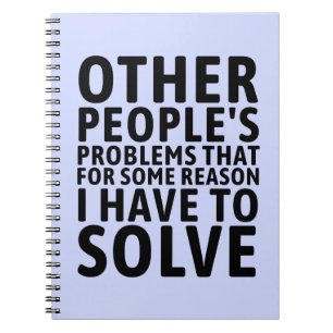 Cuaderno Problemas de otras personas