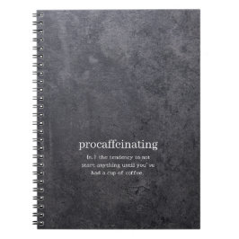 Cuaderno Procaffeinando