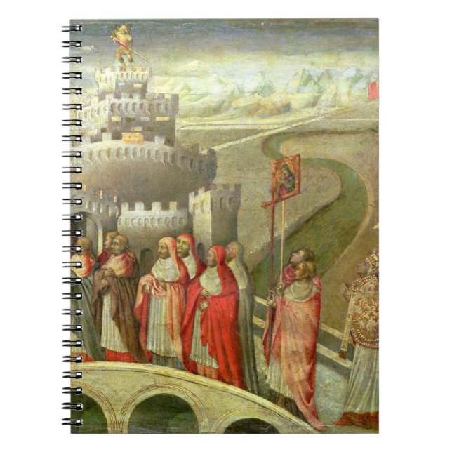 Cuaderno Procesión de St Gregory al St. Ángel de Castel (Frente)