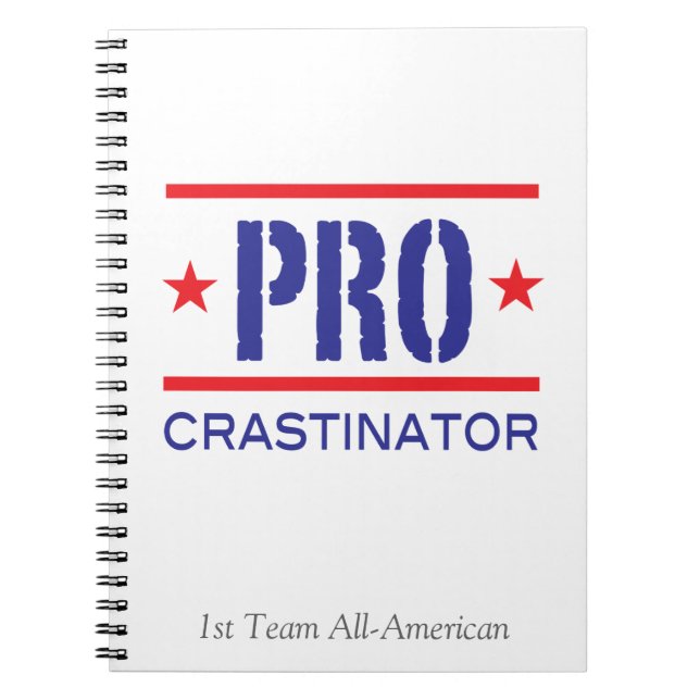 Cuaderno PROcrastinator (Frente)