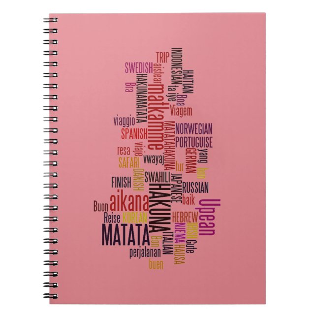 Cuaderno Producto personalizar (Frente)