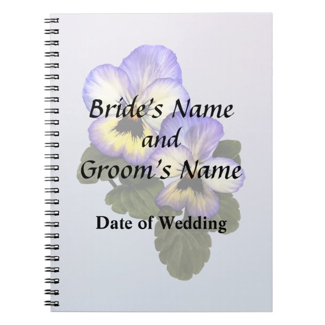 Cuaderno Productos Bodas Pansy Duo (Frente)