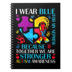 Cuaderno Productos de autismo gráfico de novedad cardíaca