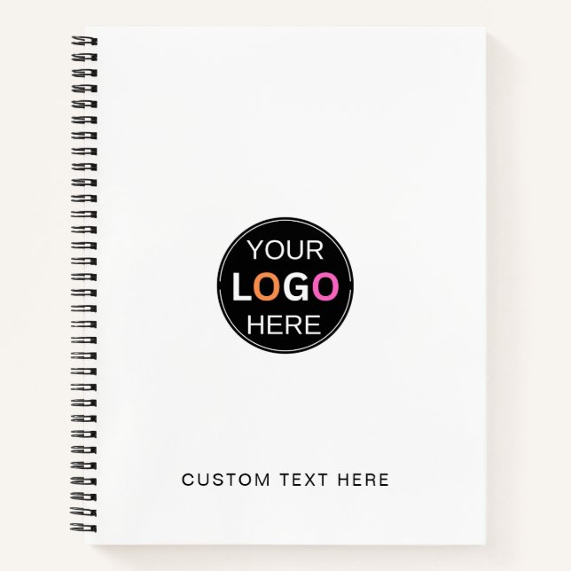 Cuaderno Profesional de Negocios con Logotipo de l (Anverso)