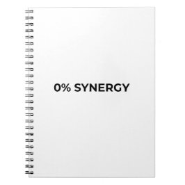 Cuaderno profesional minimalista 0% Synergy