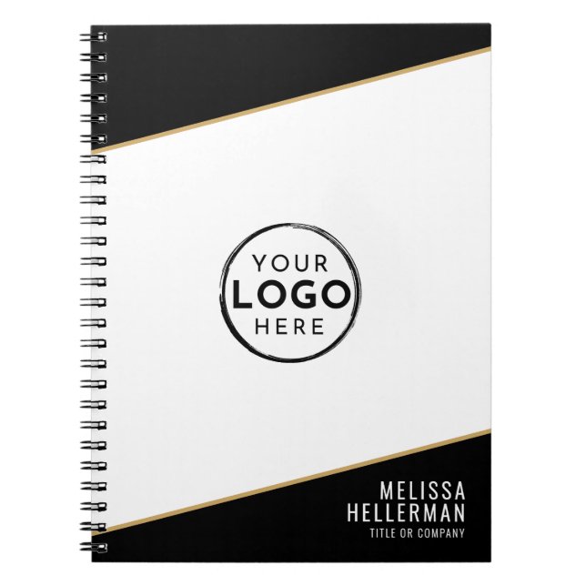 Cuaderno Profesional Su Logotipo (Frente)