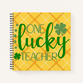CUADERNO PROFESOR AFORTUNADO UNO AMARILLO NARANJA VERDE