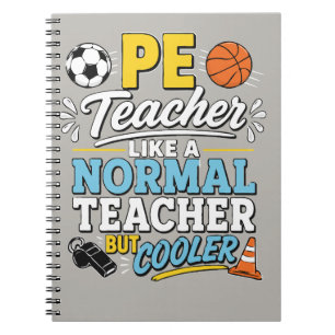 Cuaderno Profesor de Educación Física Como un Profesor Norm