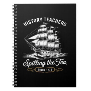 Cuaderno Profesor de Historia Divertido diciendo que se ha