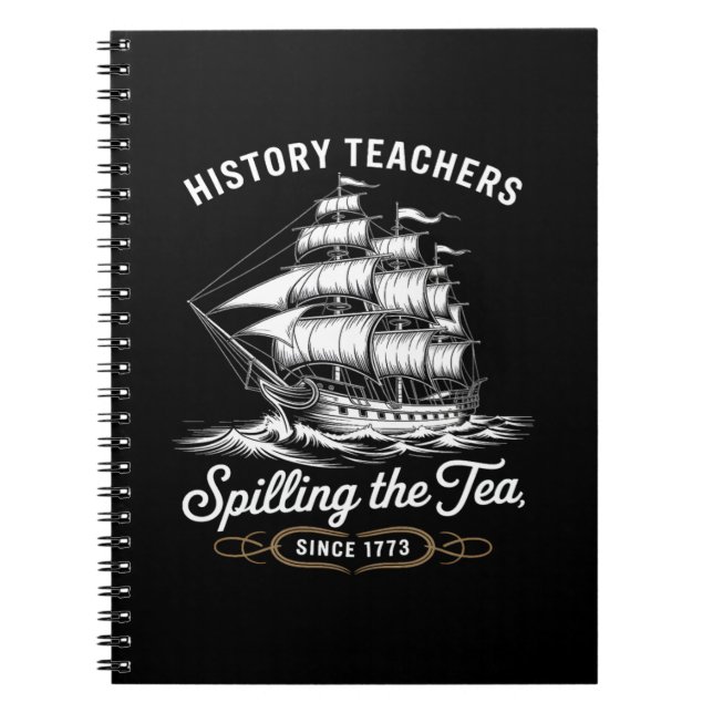 Cuaderno Profesor de Historia Divertido diciendo que se ha  (Frente)