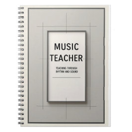 Cuaderno Profesor de Música