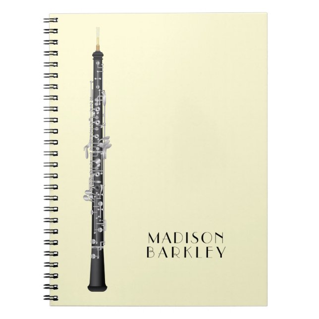 Cuaderno Profesor de Música Oboe (Frente)
