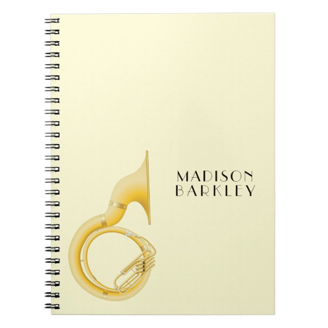 Cuaderno Profesor de Música Sousaphone (Frente)