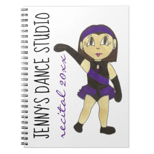 Cuaderno Profesor de Recuerdos Recitales de Dance Studio pe