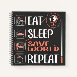 Cuaderno Profesor de Supergeografía ahorra al mundo gracias