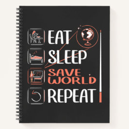 Cuaderno Profesor de Supergeografía ahorra al mundo gracias