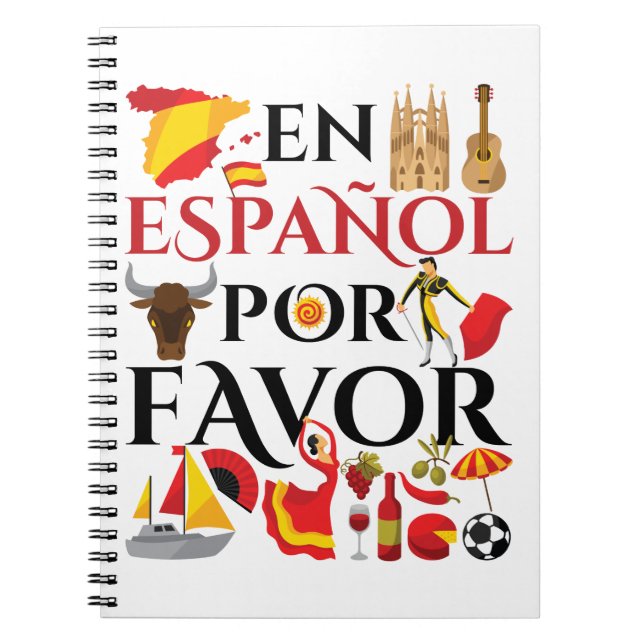 Cuaderno Profesor español en español por favor (Frente)
