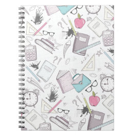 Cuaderno Profesor Lindo de Moda Patrón Escolar
