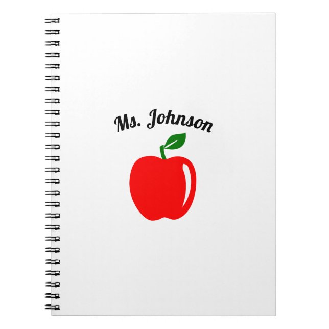 Cuaderno Profesor personalizado (Frente)