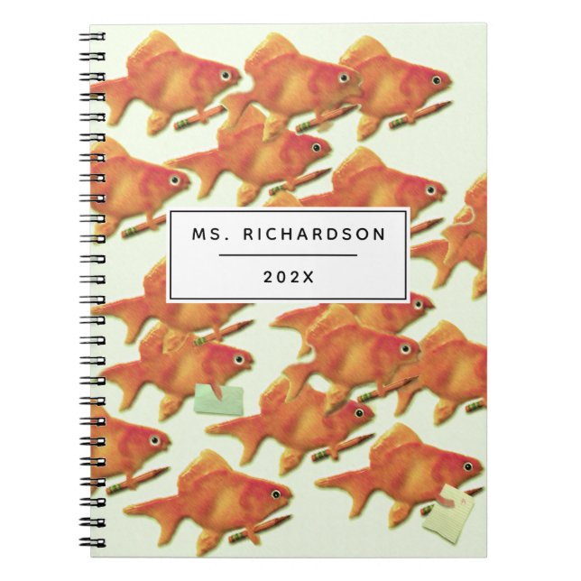Cuaderno Profesor Personalizado de la Escuela (Frente)