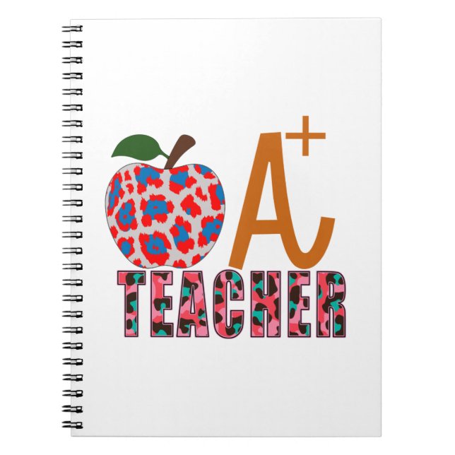 Cuaderno Profesora de Arte Apple A Plus (Frente)