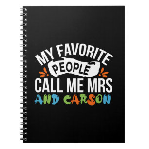 Cuaderno Profesora de Arte Favorito de la gente me llama Ca