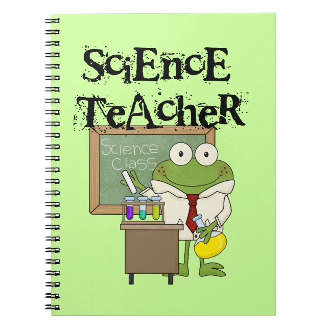 Cuaderno Profesora de Ciencia de Frog (Frente)