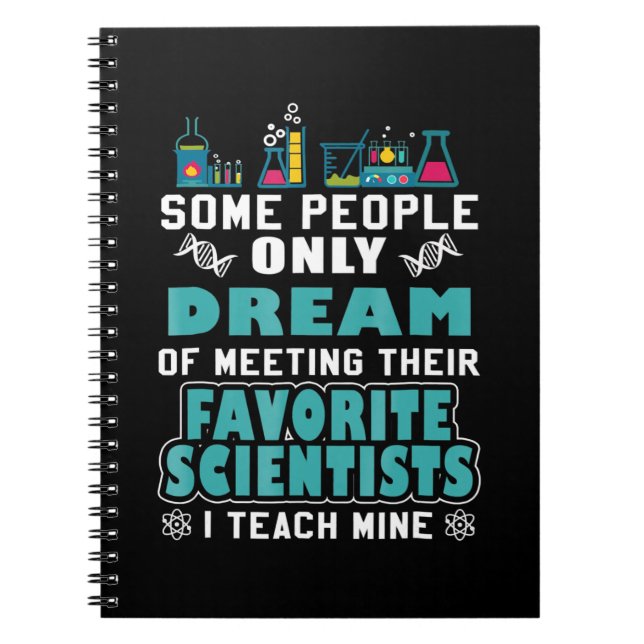 Cuaderno Profesora de Ciencia Enseñar Biología Química Físi (Frente)