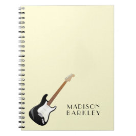 Cuaderno Profesora de Música de Guitarra Eléctrica