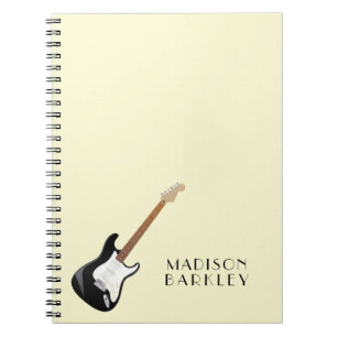 Cuaderno Profesora de Música de Guitarra Eléctrica