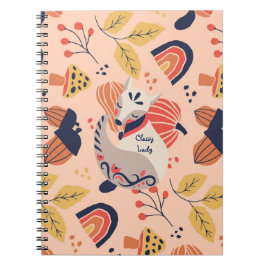 Cuaderno Profesora mujer regalo CLASSY LADY Hygge Fox