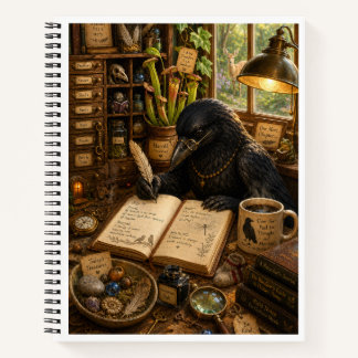 Cuaderno Professor Nevermore's Journal of Curious Things