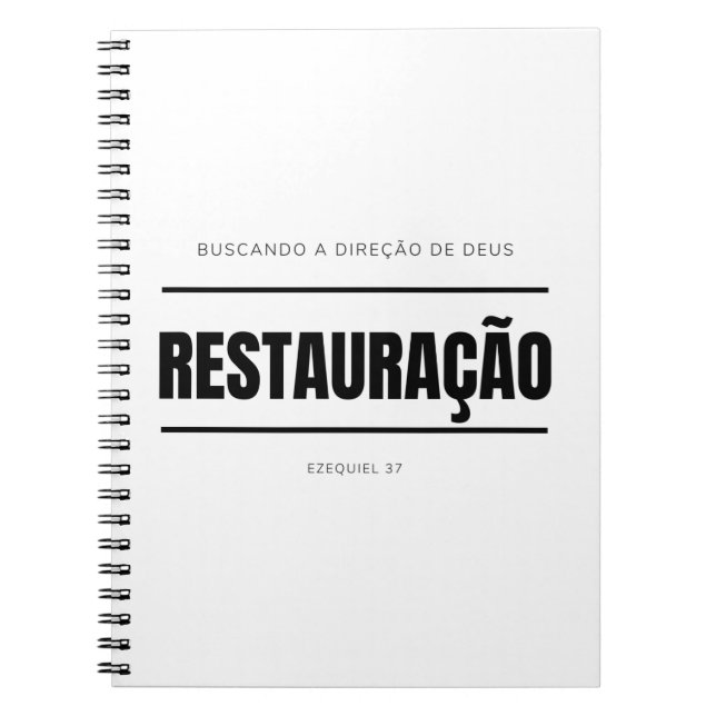 Cuaderno Profetizando - Caderno personalizado (Frente)