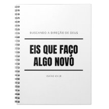 Profetizando - personalizado de caderno